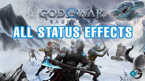 God Of War Ragnarok: All Status Effects .